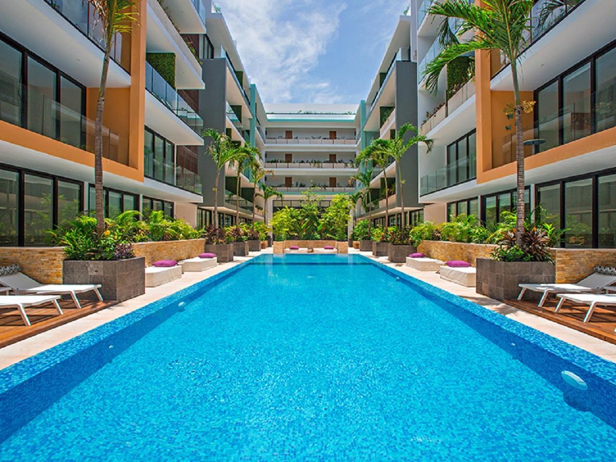 Klr The City Condos Playa del Carmen Exteriér fotografie